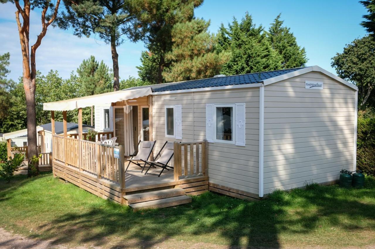 Mobil Home Xxl 4 Chambres - Camping Du Vieux Moulin Vensac Exterior photo